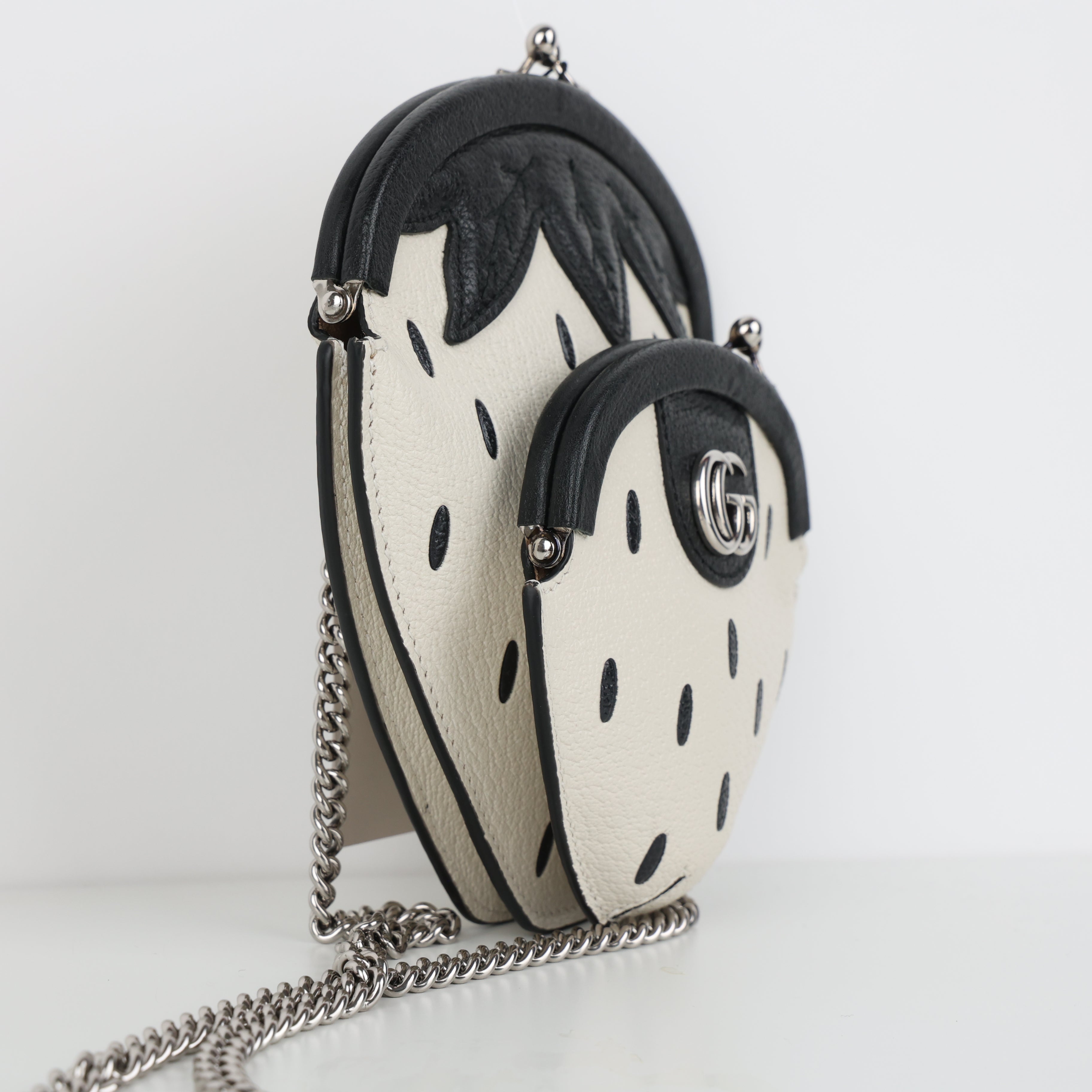 Gucci, Strawberry Crossbody Mini Bag