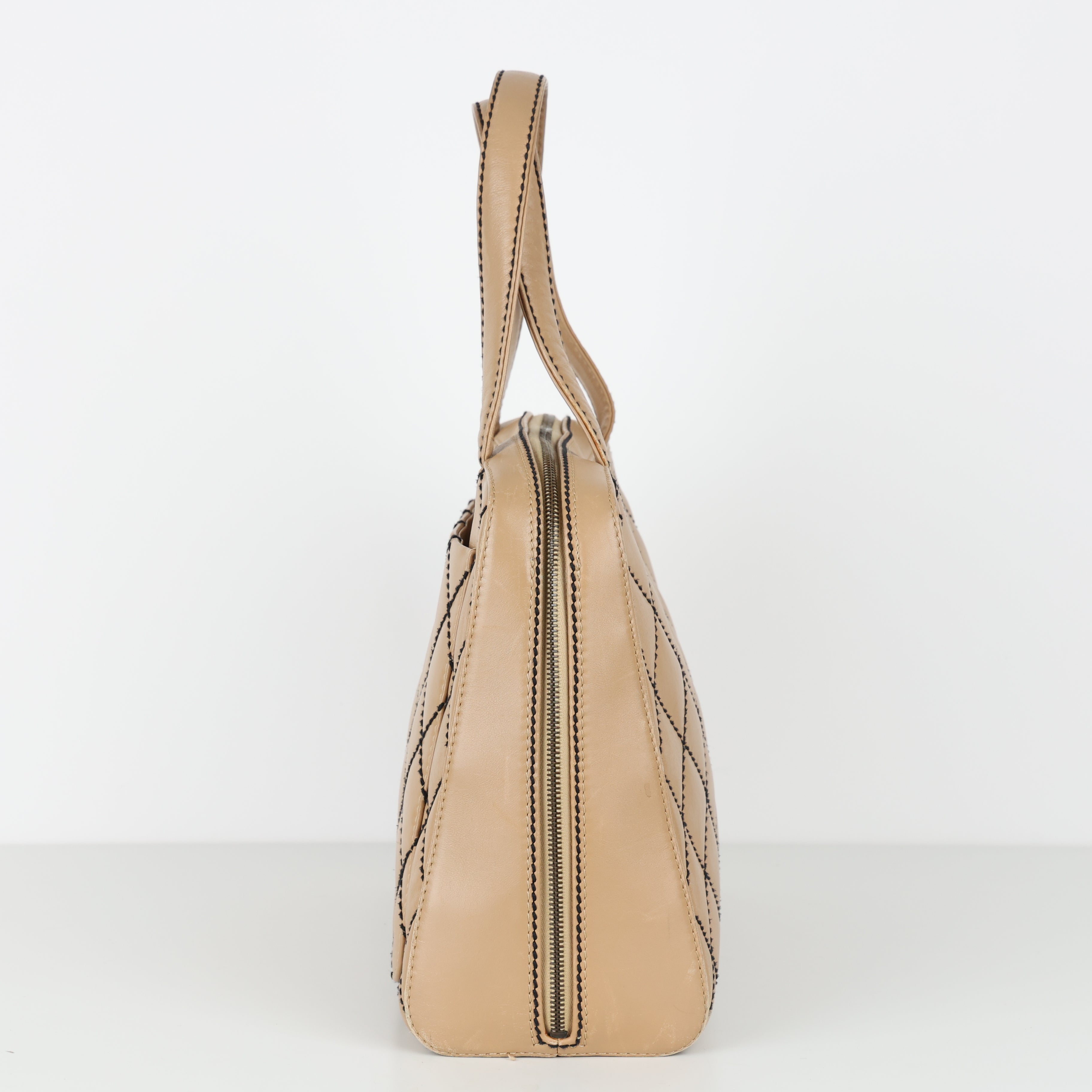 Chanel, Surpique Bowler Bag