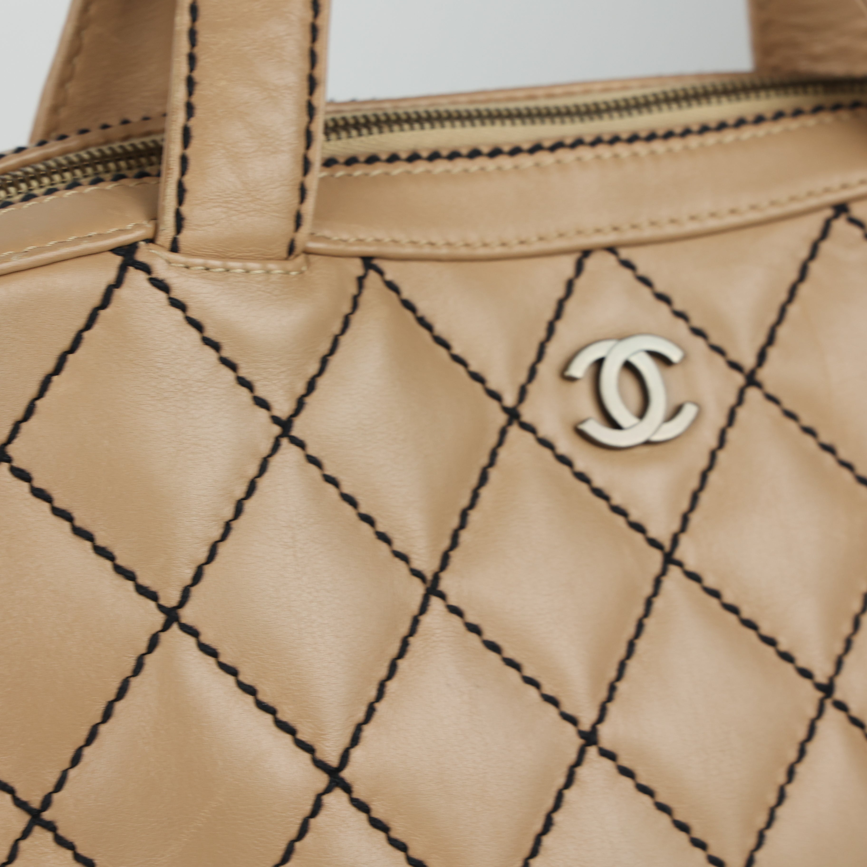 Chanel, Surpique Bowler Bag