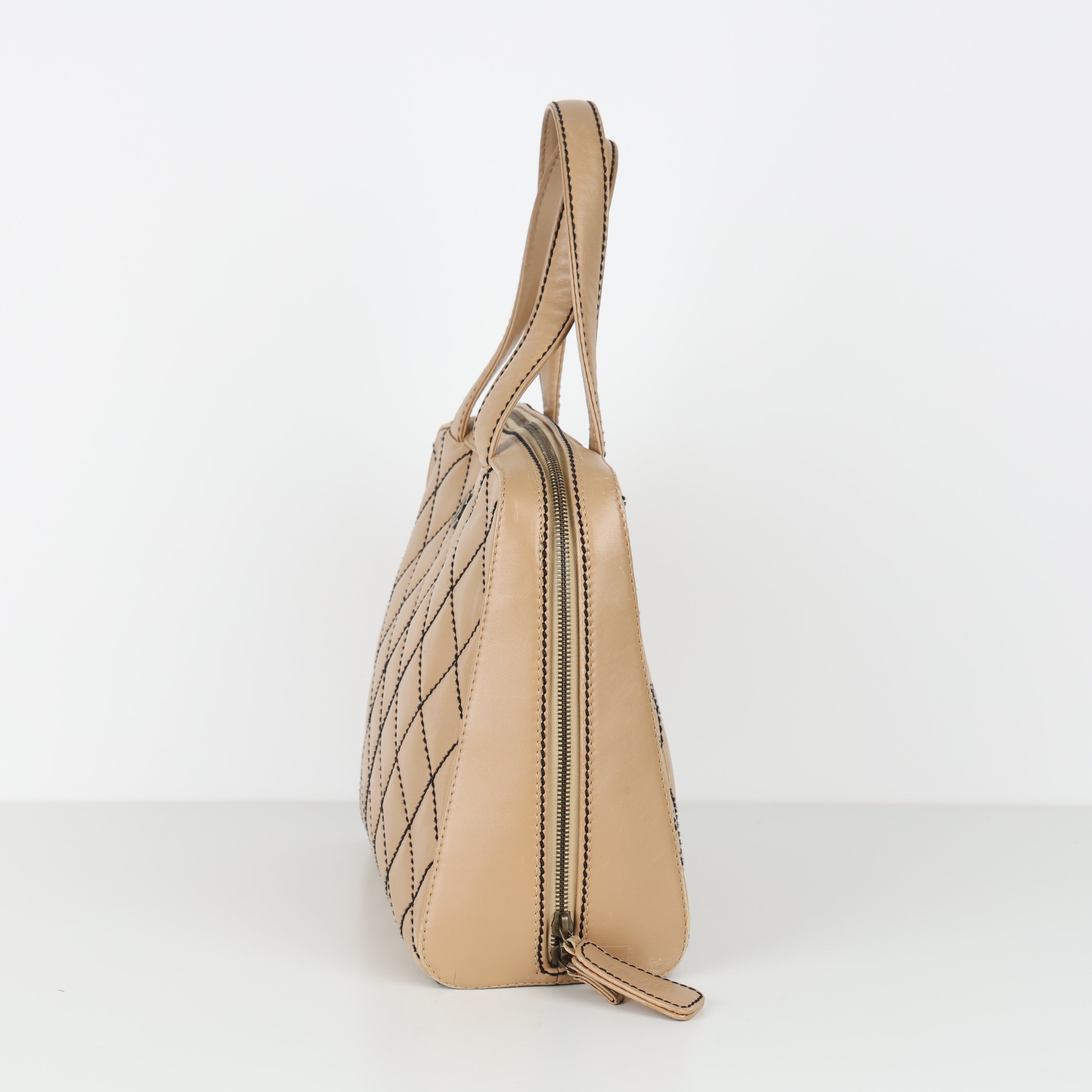 Chanel, Surpique Bowler Bag