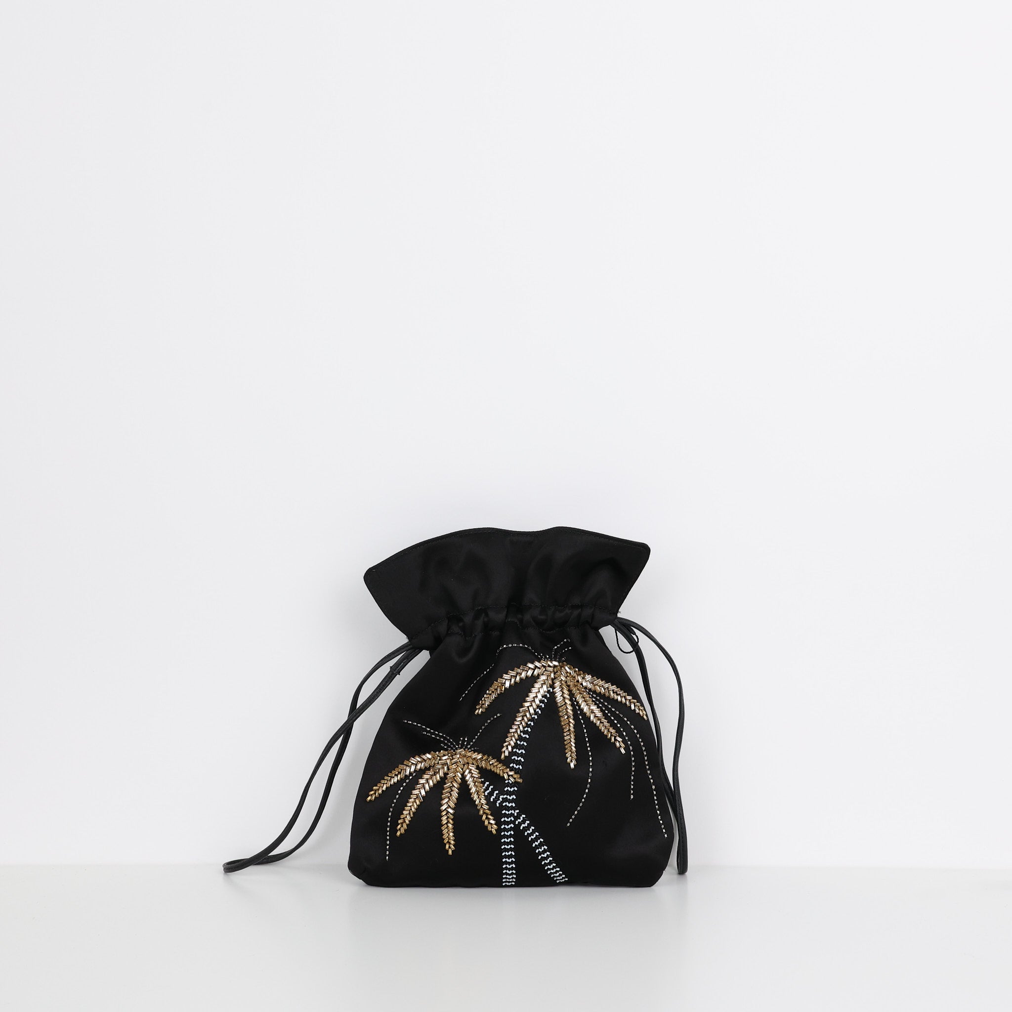 Les Petits Jours , Trilly Palms drawstring Bag