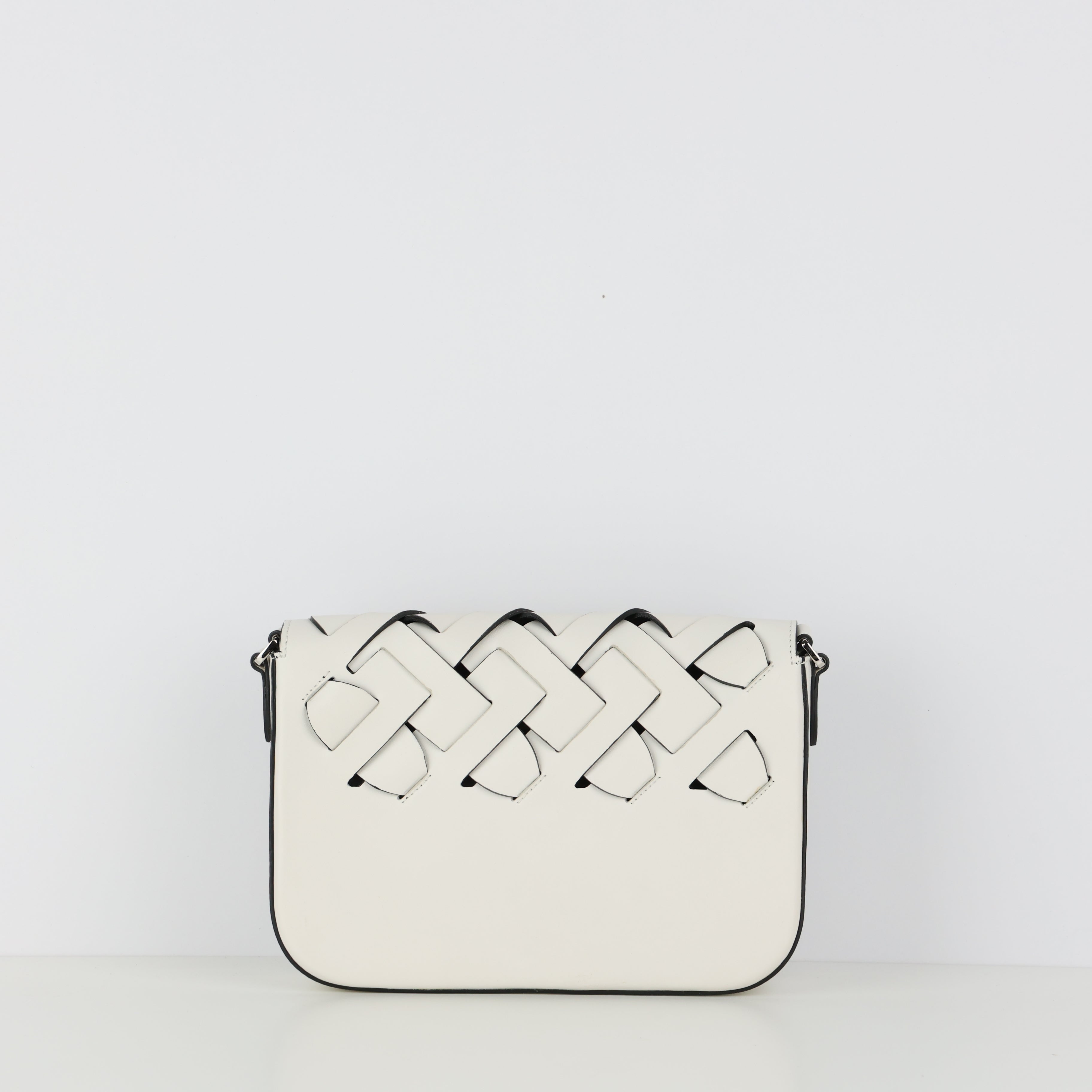 Prada, Vitello Intreccio Tress Crossbody Bag