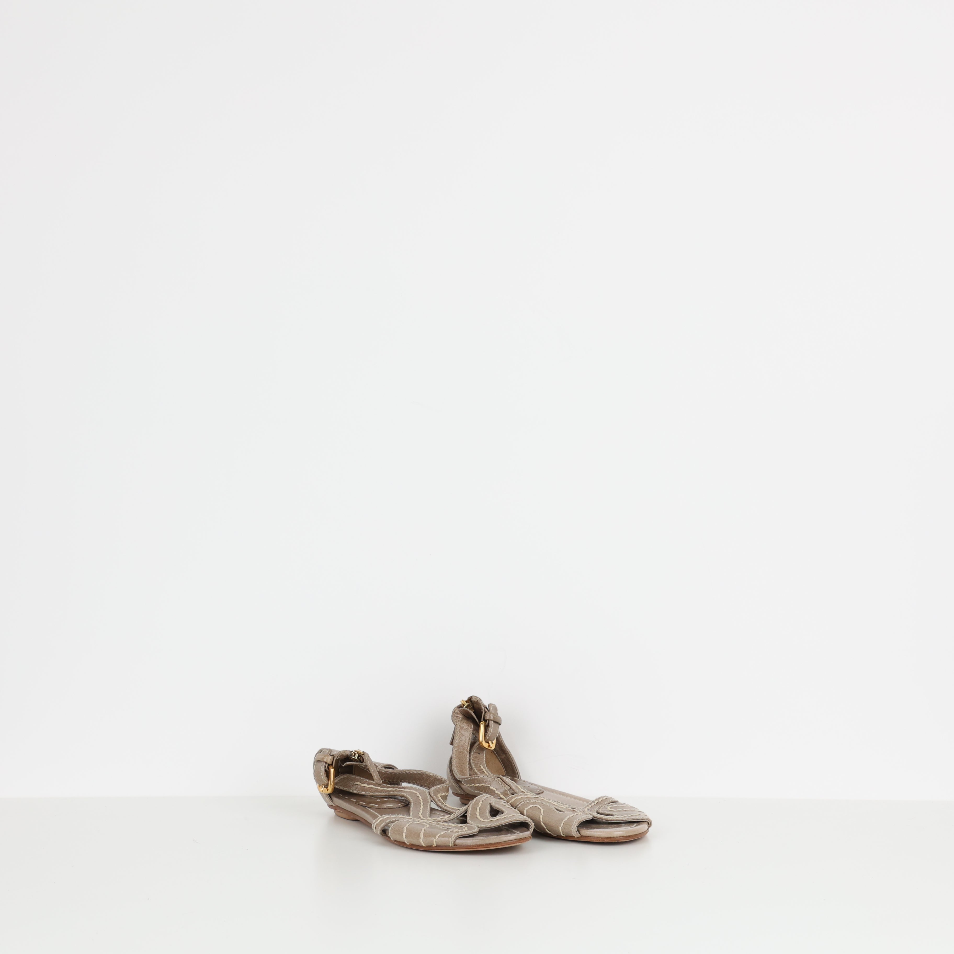 Flats , Shoe Size 37.5