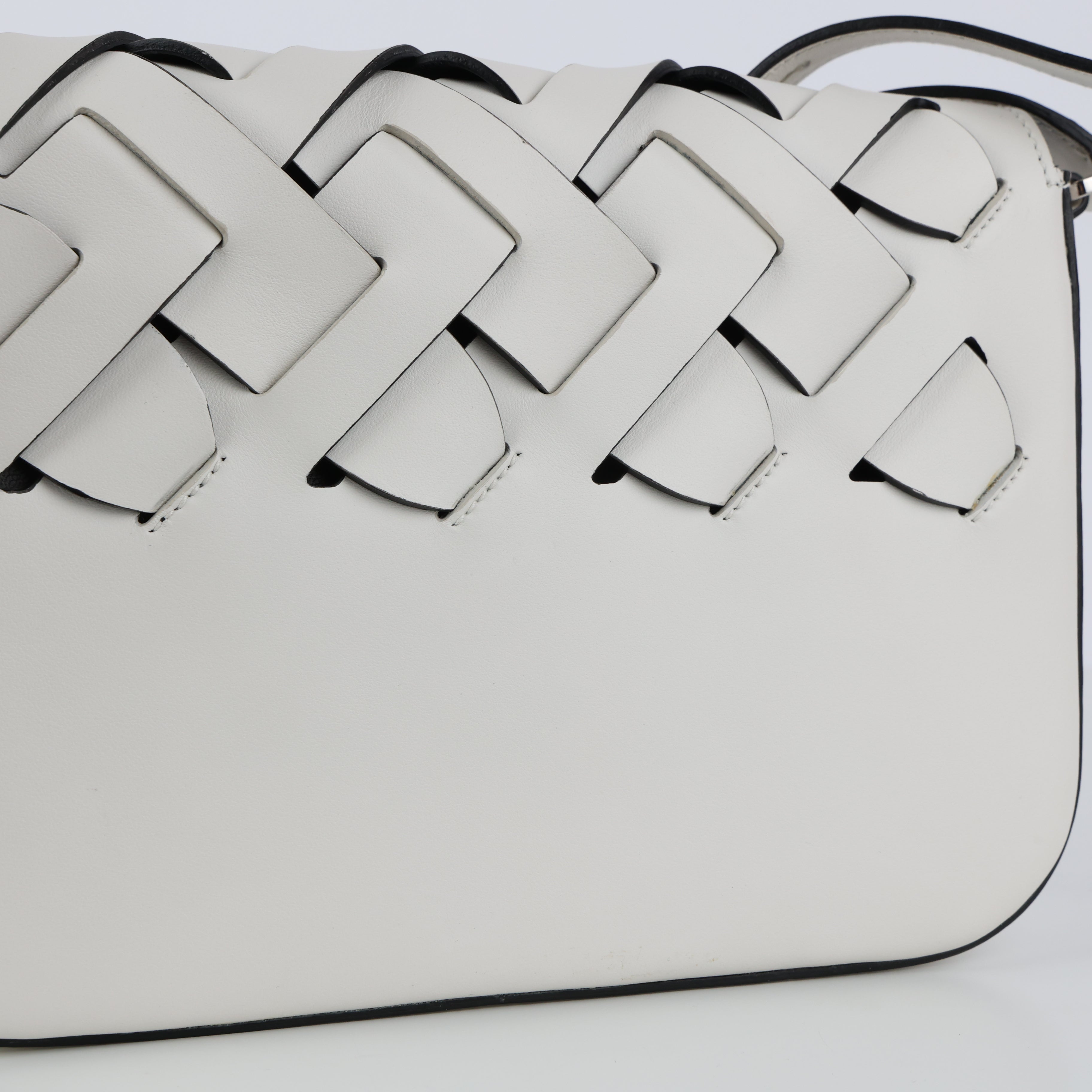 Prada, Vitello Intreccio Tress Crossbody Bag