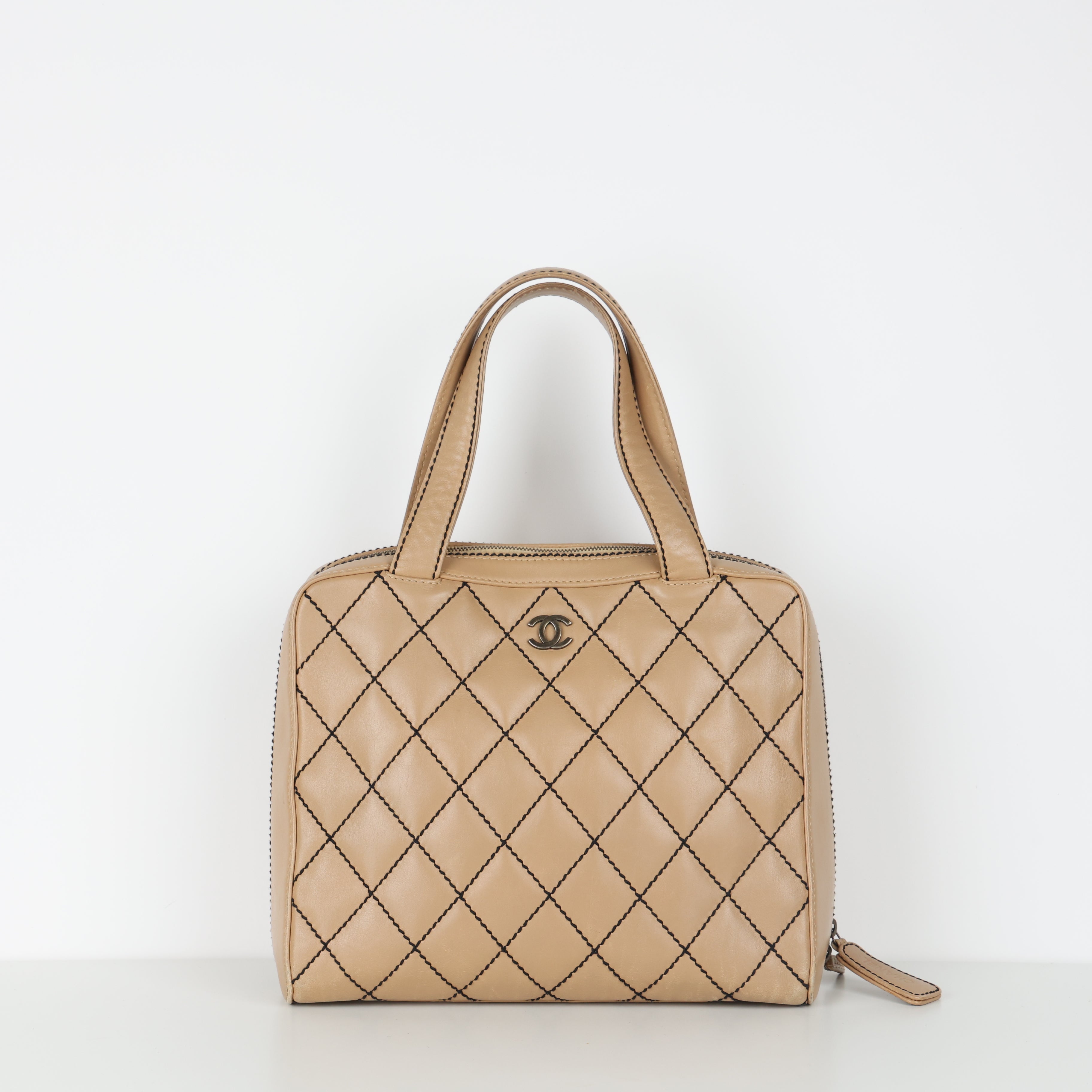 Chanel, Surpique Bowler Bag