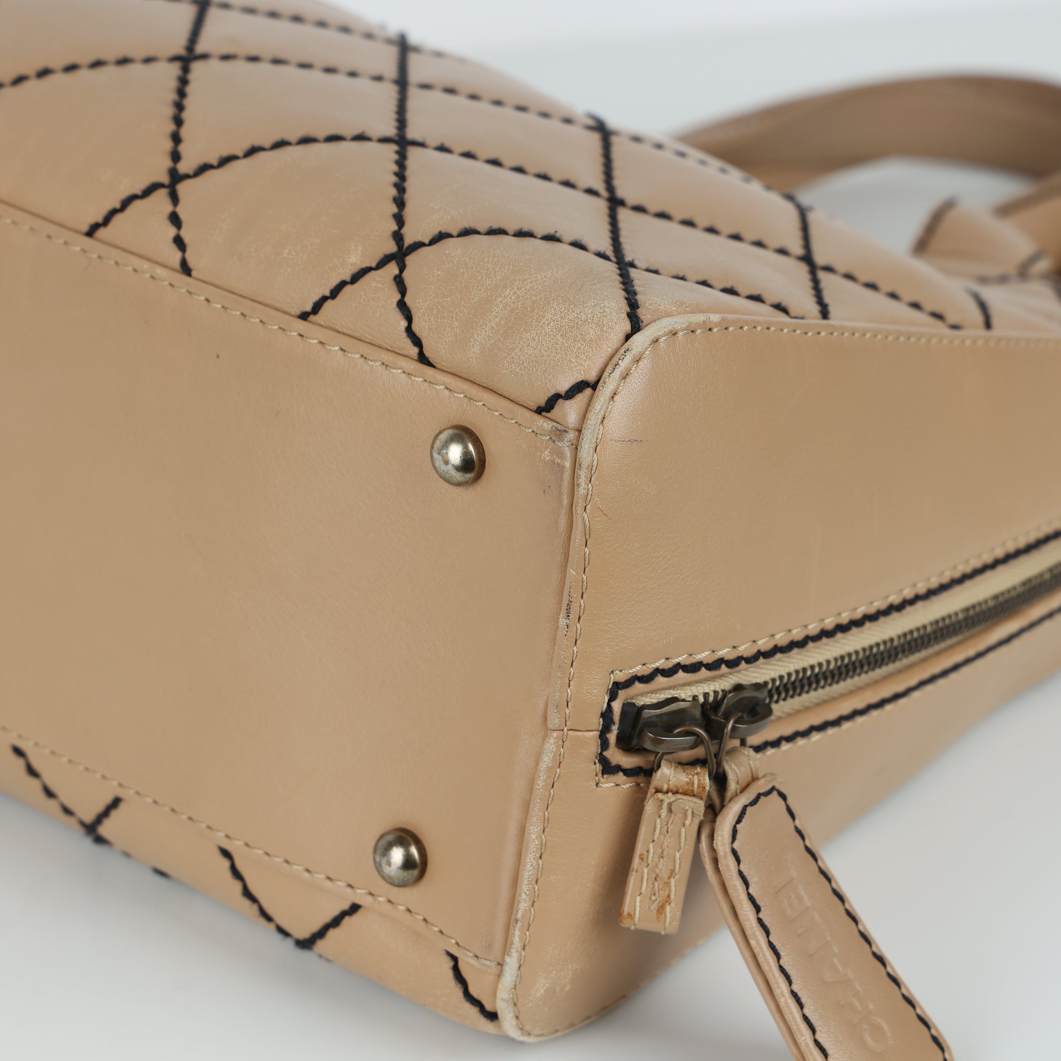 Chanel, Surpique Bowler Bag