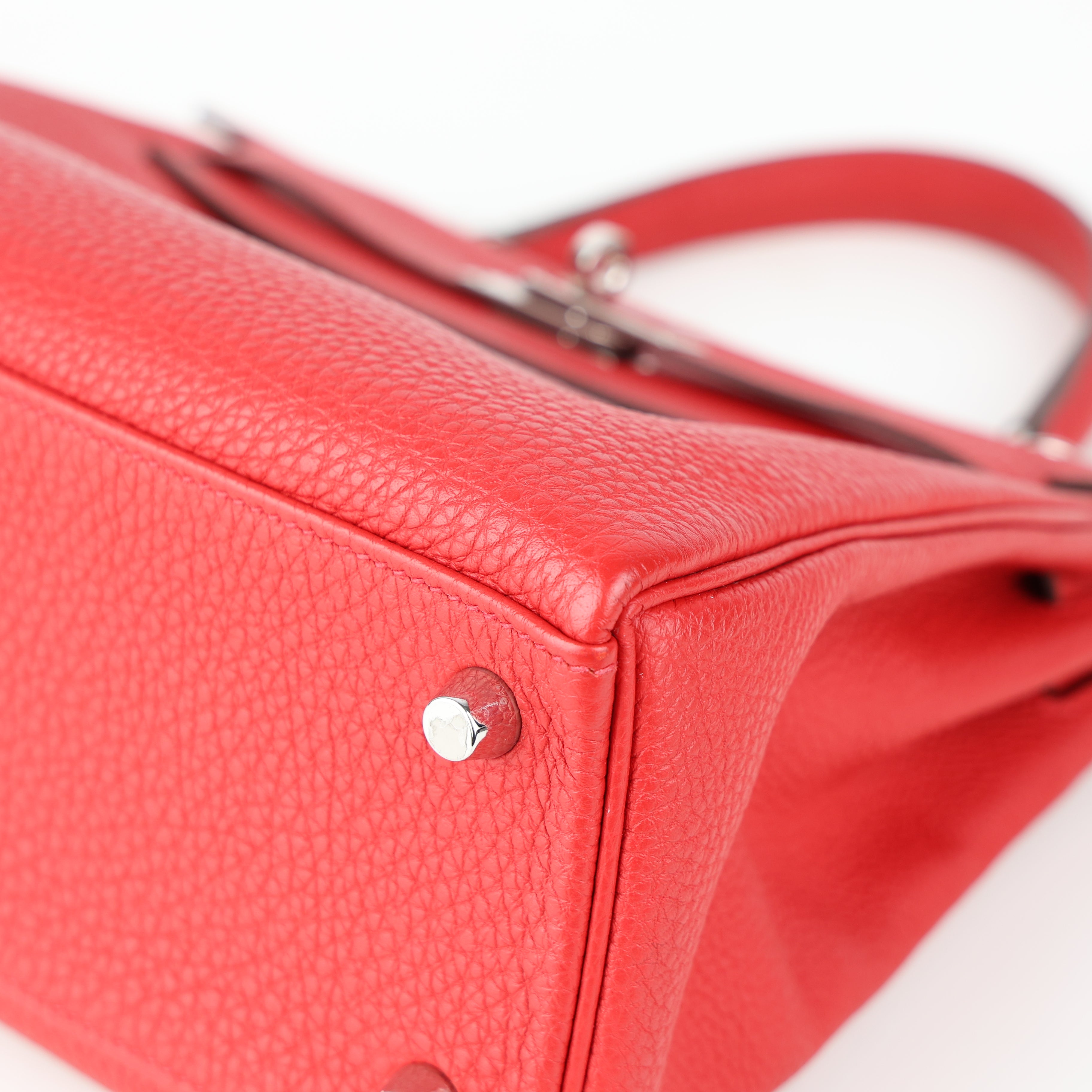 Hermès , Kelly 25 in Rouge Casaque