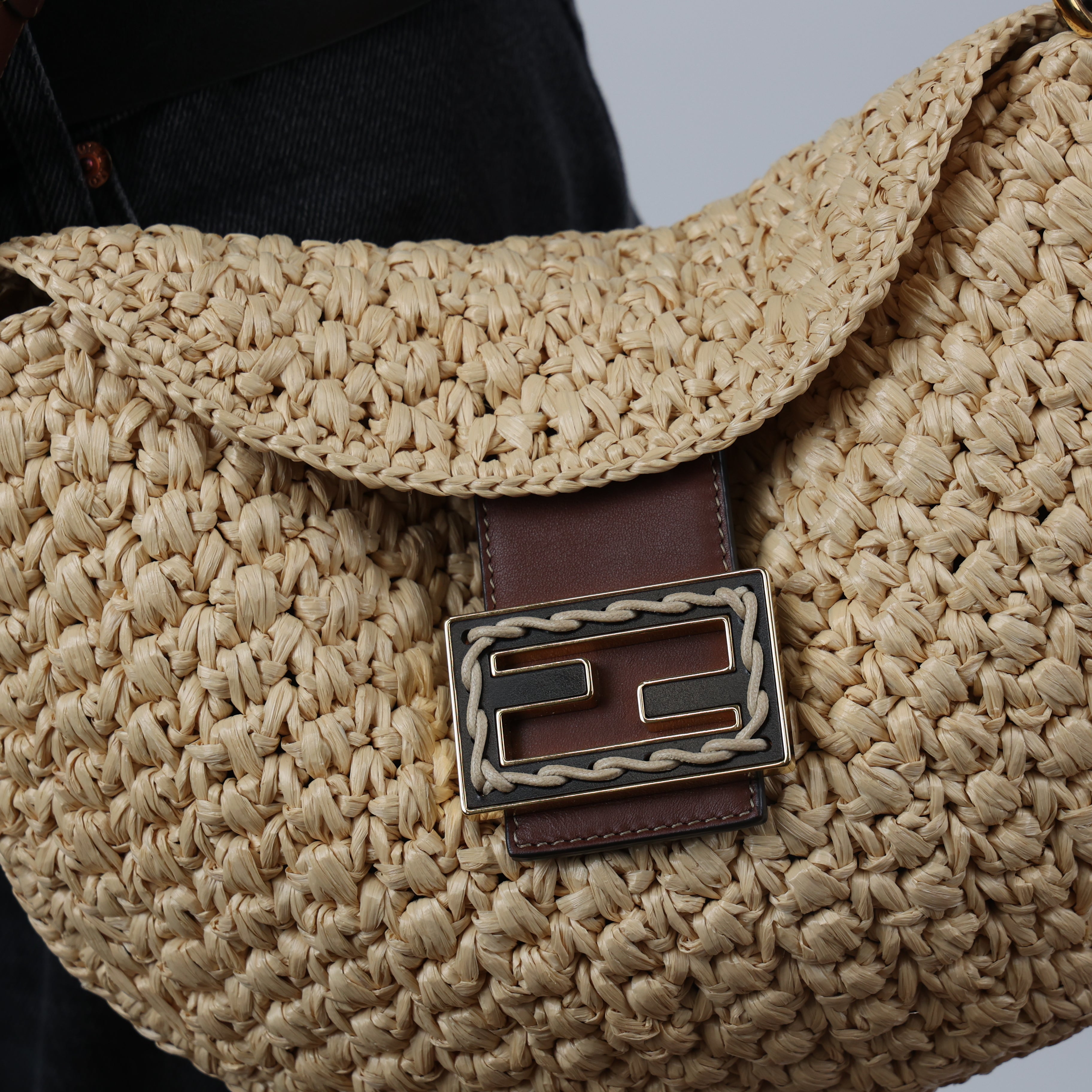 Fendi, Croissant Shoulder Bag