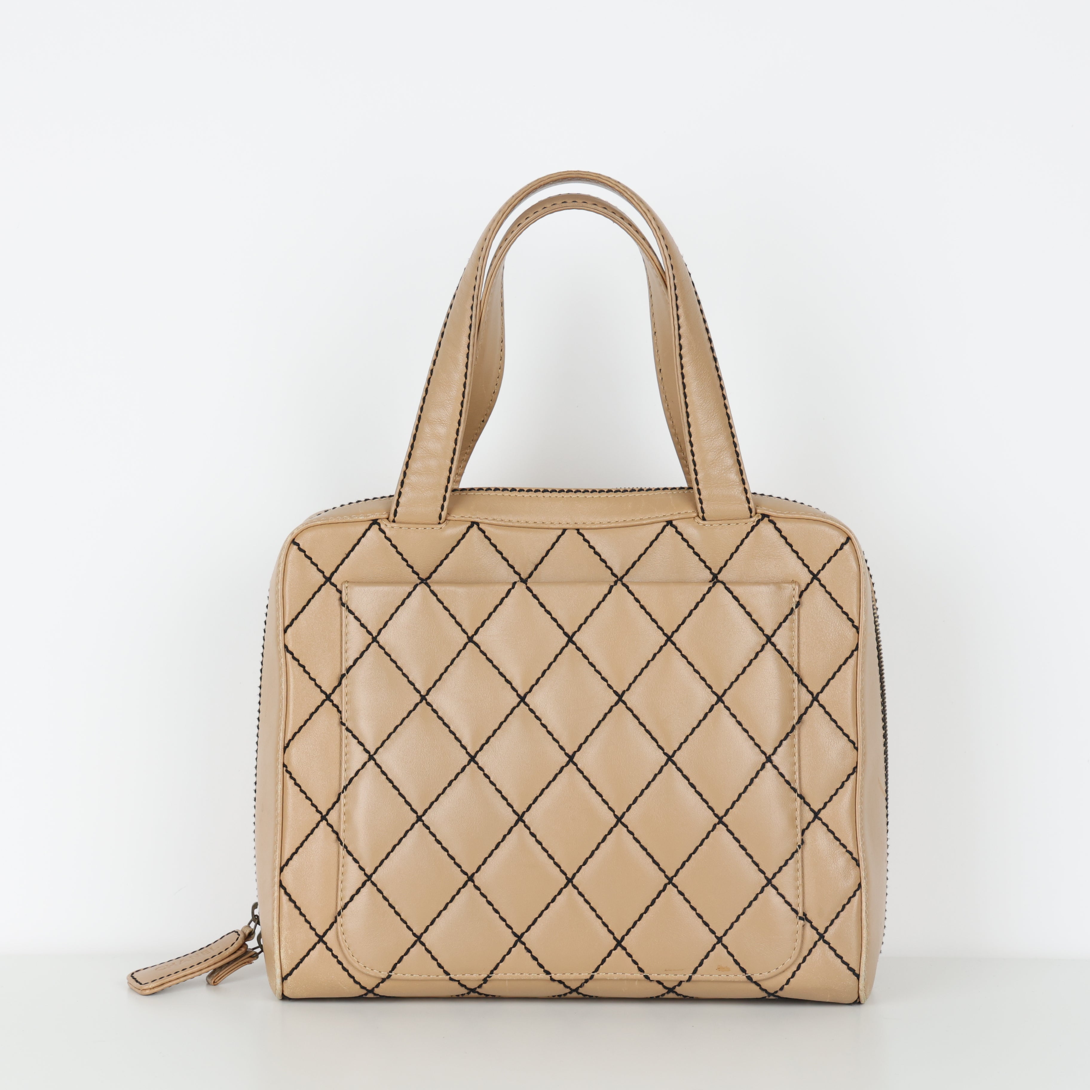 Chanel, Surpique Bowler Bag