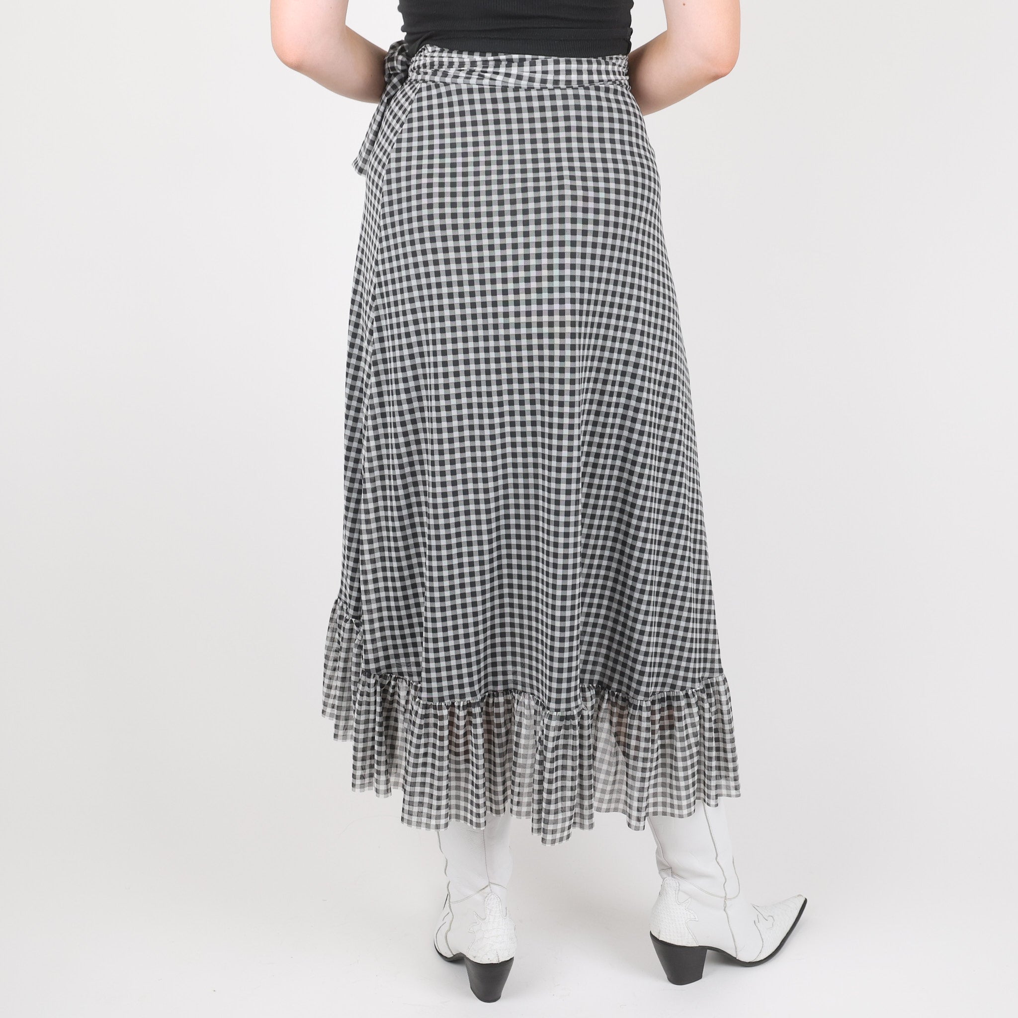 Top ganni charron skirt Best Sale