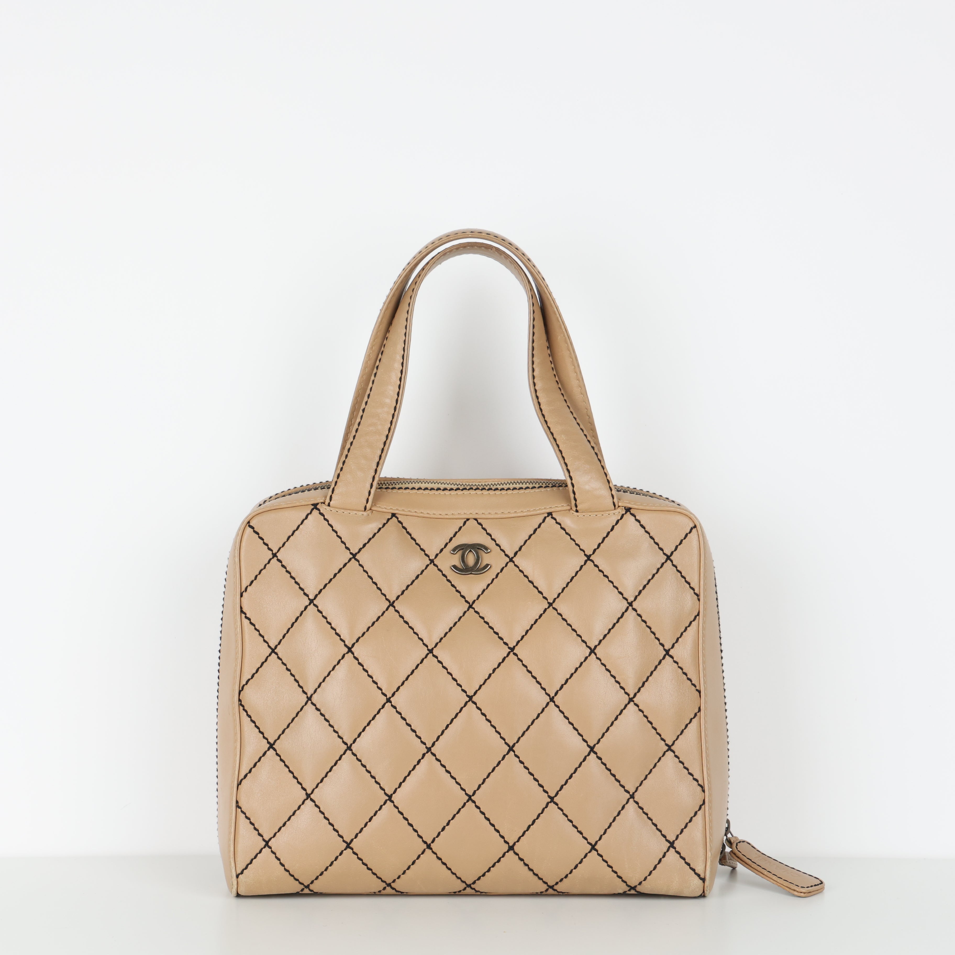 Chanel, Surpique Bowler Bag