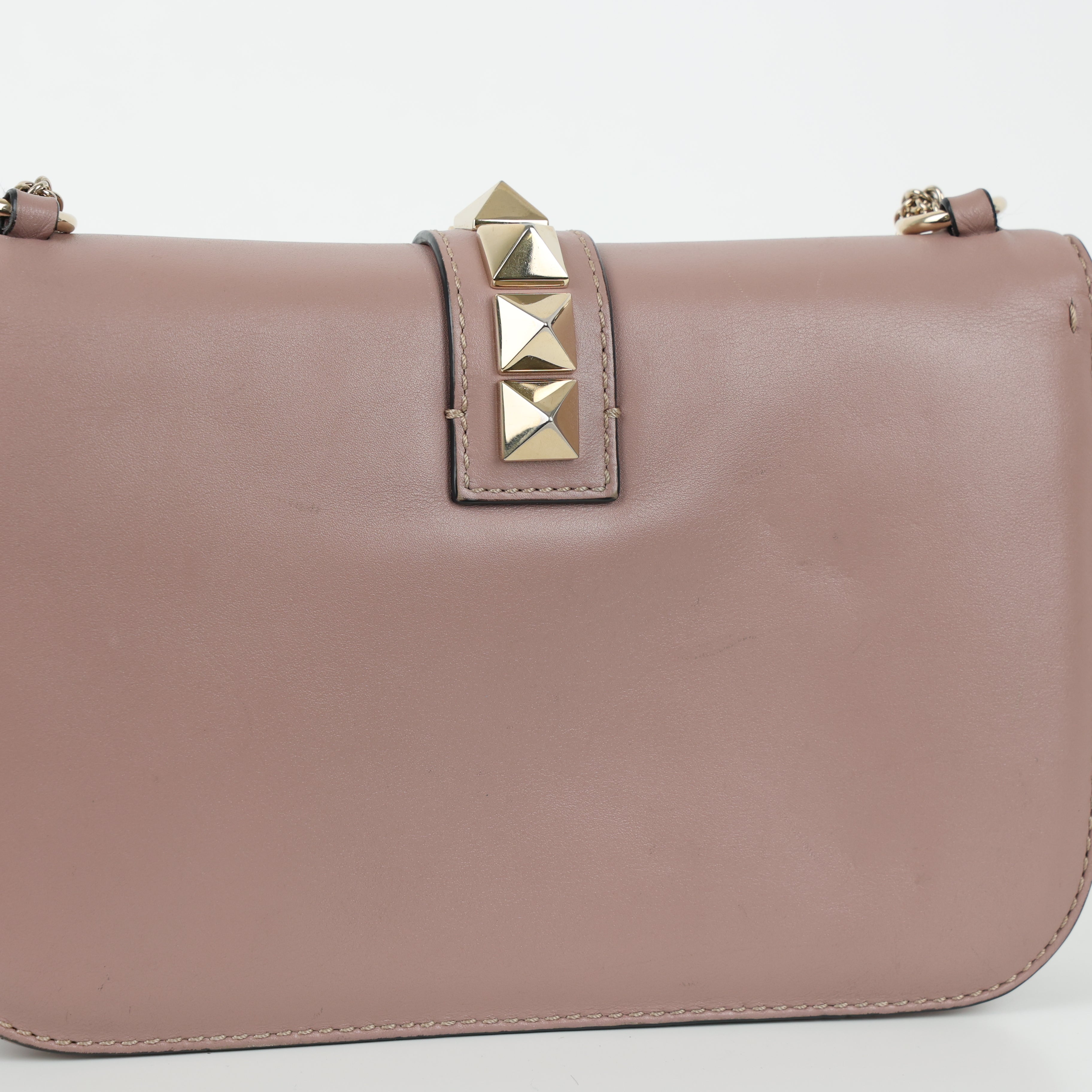 Valentino, Glamrock Leather Shoulder Bag