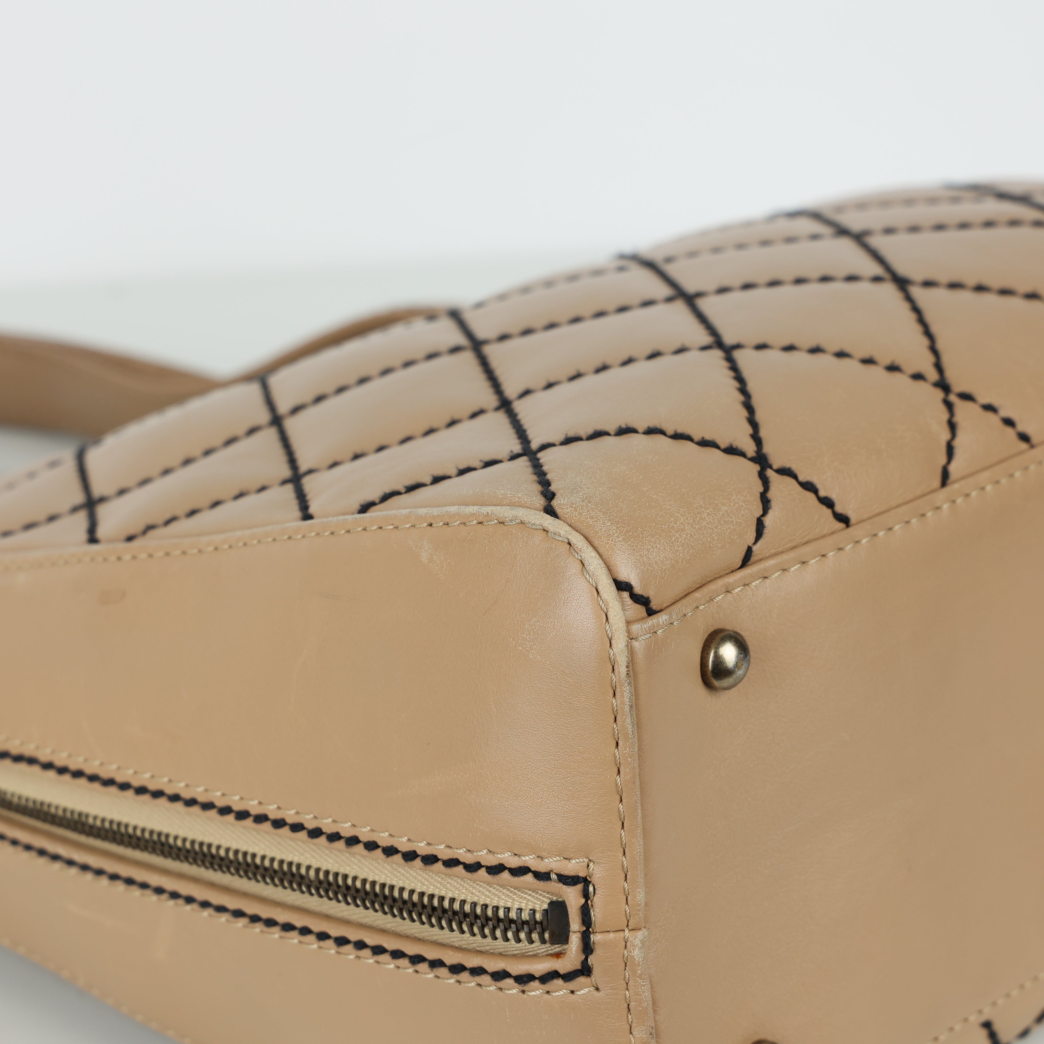 Chanel, Surpique Bowler Bag