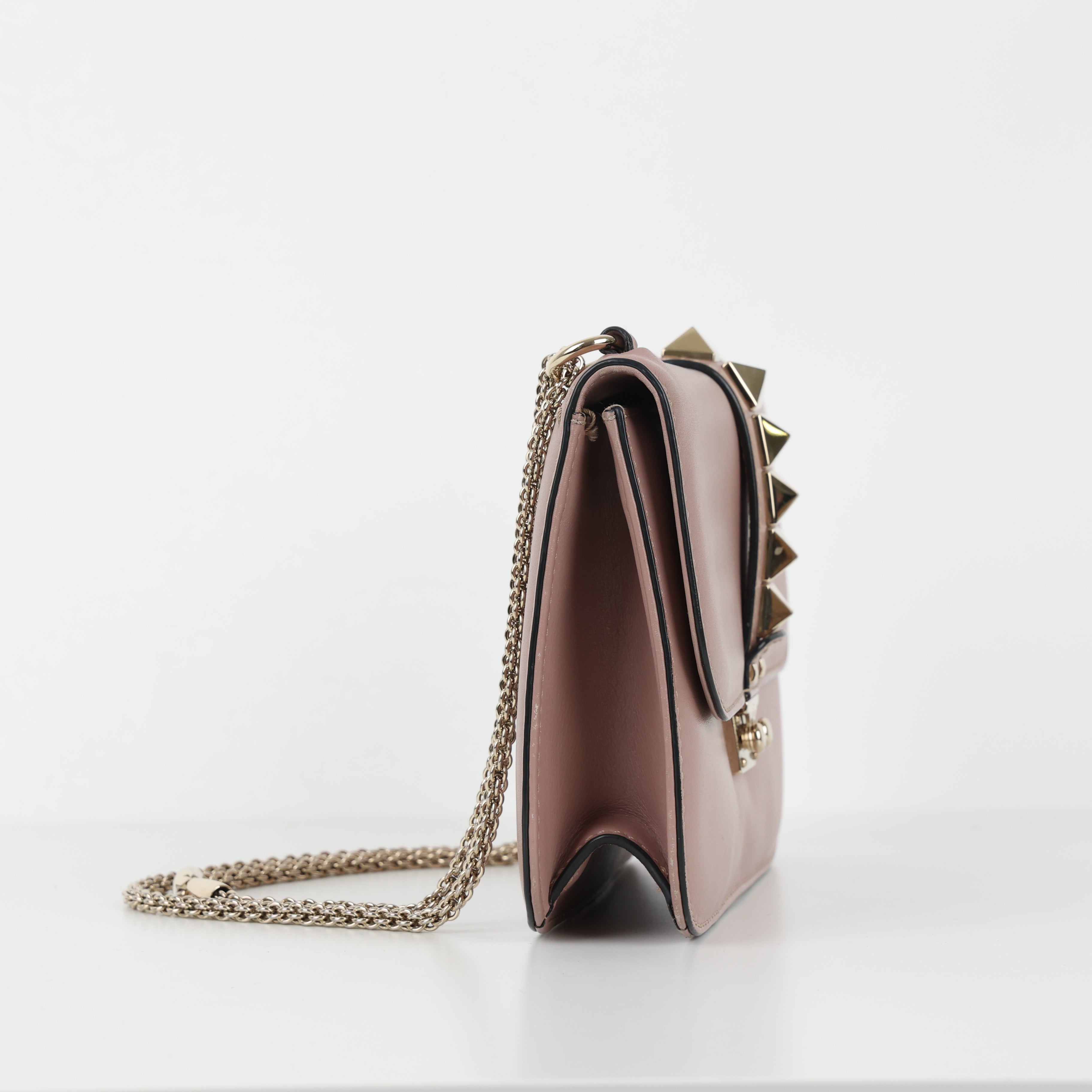 Valentino, Glamrock Leather Shoulder Bag